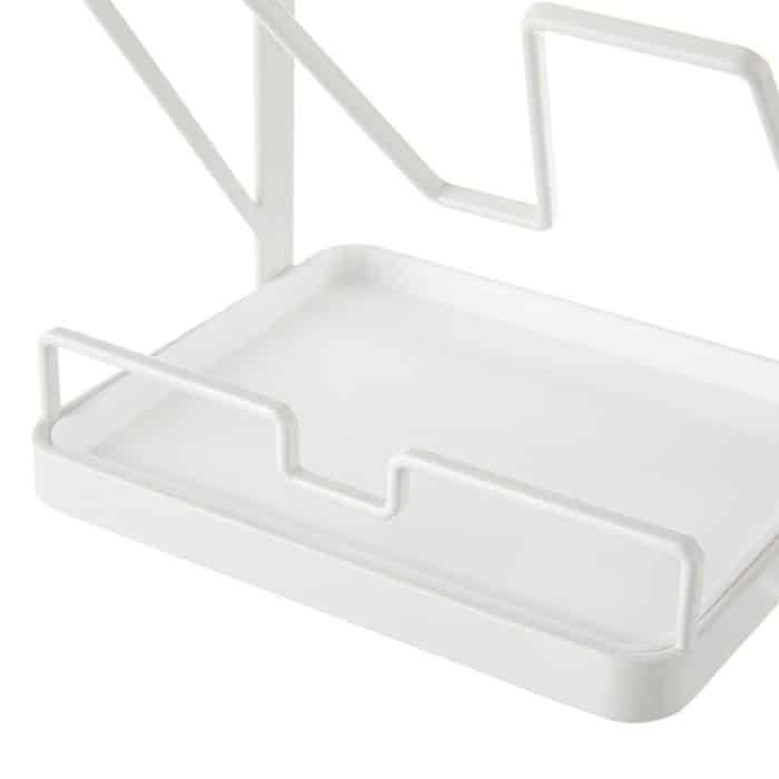 HP211212 Wandtop-Desktop-Dual-Zivil-Topf-Abdeckung Schneidebrett-Abflussregal – Bild 5