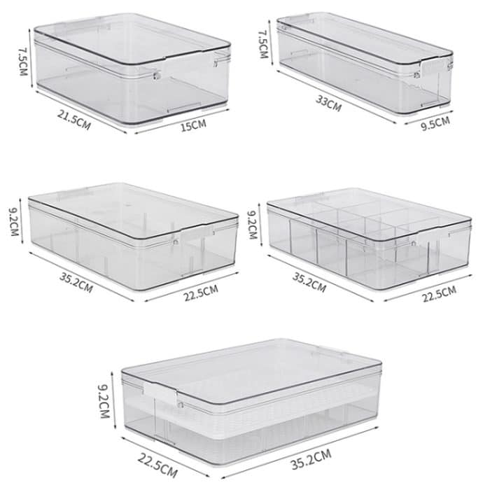 Obst- und Gemüse-Kühlschrank mit Deckel, With Lid, TY-9078, TY-9079, TY-9081, TY-9082 – Bild 3