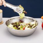 3 Stück/Set SiGang Edelstahl-Reiswasch- und Gemüseabtropfbecken, Stainless Steel Draining Basin – Bild 7