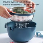 SiGang Doppelschicht-Rotations-Drainagekorb aus Edelstahl, Double-Layer Basket, SiGang Double-Layer Basket – Bild 6