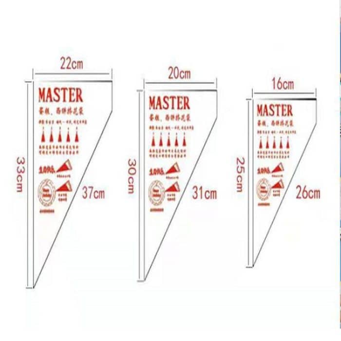 Verdickter Einweg-Spritzbeutel für Kuchencreme – Bild 3