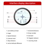 Artbull wiederaufladbarer Golf-Laser-Rangefinder mit magnetischem – Bild 3