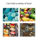 Unterteilte Obstkiste mit großem Fassungsvermögen, Three Grids, Four Grids, Five Grids, Six Grids – Bild 7