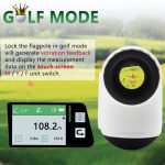 ARTBULL Touchscreen Golf Laser Geschwindigkeitsmessung Entfernungsmesser – Bild 6
