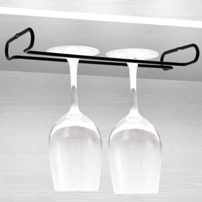 3 Stück einfaches einreihiges umgekehrtes Regal für Rotweinbecher, Red Wine Cup Inverted Rack – Bild 3