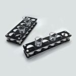 Weinglashalter aus Acryl mit rundem Loch, 6 Grids, 12 Grids – Bild 4