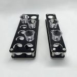 Weinglashalter aus Acryl mit rundem Loch, 6 Grids, 12 Grids – Bild 5