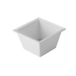 2 Stück geometrischer Snackteller, Small Quartet (White), Small Quartet (Transparent), Big Quartet (White), Big Quartet (Transparent), Hexagonal (Transparent), Quadrilateral (Transparent), Rectangular (Transparent)