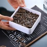 2 Stück geometrischer Snackteller, Small Quartet (White), Small Quartet (Transparent), Big Quartet (White), Big Quartet (Transparent), Hexagonal (Transparent), Quadrilateral (Transparent), Rectangular (Transparent) – Bild 7