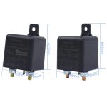 YQTANEN Kleinvolumiger, breiter Spannungs-Doppelbatterie-Isolator, Strom:, 100A, 200A – Bild 3