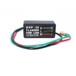 2 Stück DOP-3X LED-Blinker eliminiert effektiv die Blitzwarnfunktion, das Blitzrelais, Single Relay