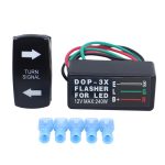 DOP-3X Motorrad-Blitz-LED-Blinker-Controller, 3 In 1