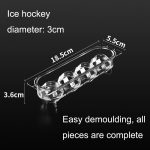 2 Stück transparente runde Eiswürfelform für den Haushalt in Lebensmittelqualität, Größe:, Small, Medium, Large – Bild 7