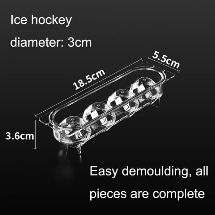 2 Stück transparente runde Eiswürfelform für den Haushalt in Lebensmittelqualität, Größe:, Small, Medium, Large – Bild 7