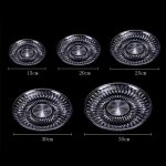 5 Stück Acryl runde transparente Obstschale, Durchmesser:, 35cm – Bild 3