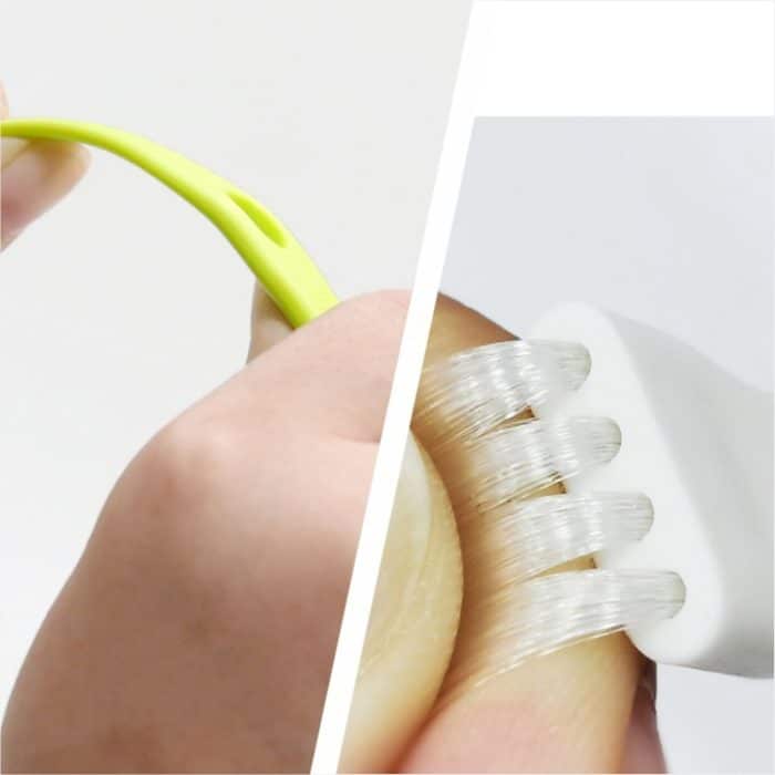 50 Stück Fugenreinigungsbürste, Knoblauchstampferbürste, Kaffeemaschinenbürste, 50 PCS – Bild 5