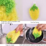 5 Stück dreiblättrige Erdbeer-verdickte Washbarn-Servietten für die Küche, Leaf Strawberry Washbarn – Bild 4