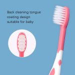 4 Sets RAOYI Giraffe Feines Haar Kinder Zahnbürste Baby Cartoon Zahnbürste – Bild 5