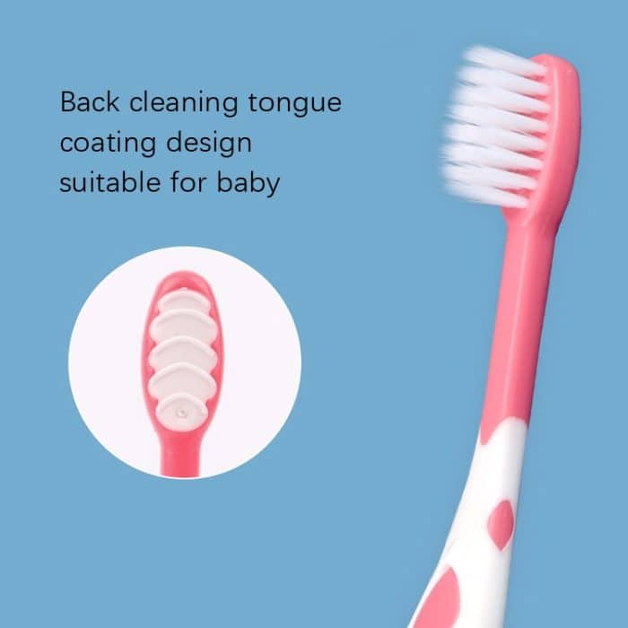 4 Sets RAOYI Giraffe Feines Haar Kinder Zahnbürste Baby Cartoon Zahnbürste – Bild 5