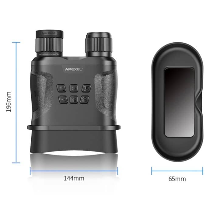APEXEL Nachtsicht-Fernglas mit Videoaufzeichnung, HD-Infrarot-Teleskop für die Jagd, APL-NV008 – Bild 3
