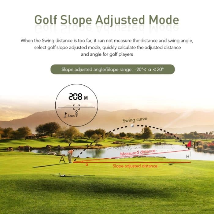 APEXEL 1200M Golf Laser-Infrarot-Teleskop-Rangfinder – Bild 5