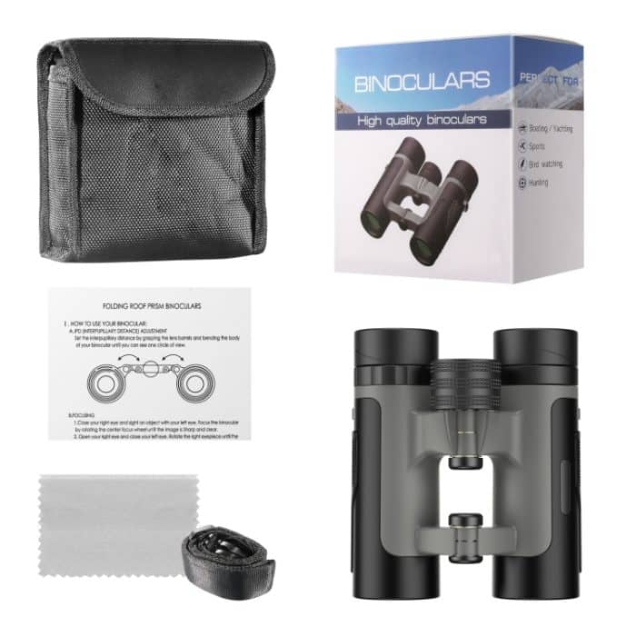 APEXEL 10 x 25 Fernglas BAK4 Prisma-Zoom-Teleskop für Vogelbeobachtung, Jagd, Wandern, APL-RB10X25 – Bild 7