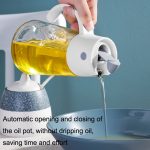 Automatisches Öffnen und Schließen der Küche, auslaufsicherer Öler mit Deckel, Kapazität:, 550ml, 650ml – Bild 7
