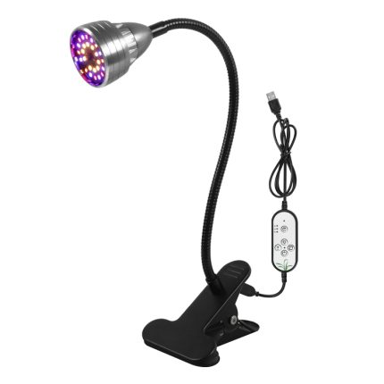 LED-Clip-Pflanzenlampe, USB-Fernbedienung, Dimm-Wachstumslicht, Stil:, Single Head, Double Head, Three Head, Four Head