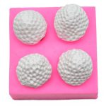 2 Stück Fondant-Schokoladen-Kuchendekoration, Erdbeer-Silikonform, Cake Decorating – Bild 4