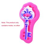 2 Stück Retro-Schlüssel-Fondant-Kuchen-Schokoladen-Silikonform, Retro Key – Bild 6