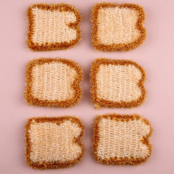 TBD0602175401.jpg Brot-Geschirrtuch, Acryl-Polyester-Geschirrtuch, 6 PCS / Bag – Bild 1