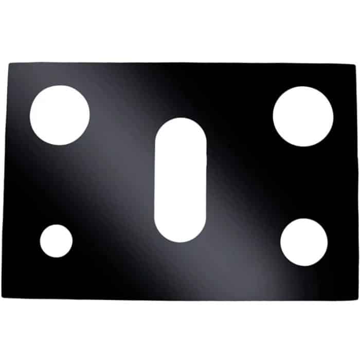 Gasherd 5-Loch ölbeständiges Pad Teflon Schutzhülle Anti-Schmutz-Pad, 0.2mm, 0.3mm, 0.4mm – Bild 2