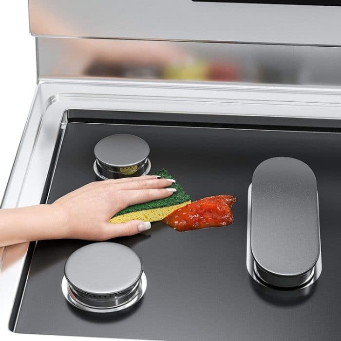 Gasherd 5-Loch ölbeständiges Pad Teflon Schutzhülle Anti-Schmutz-Pad, 0.2mm, 0.3mm, 0.4mm – Bild 7