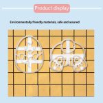 5 Stück BGMJ007 Cartoon-Küken-Häschen-Keksform – Bild 4