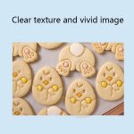 5 Stück BGMJ007 Cartoon-Küken-Häschen-Keksform – Bild 5