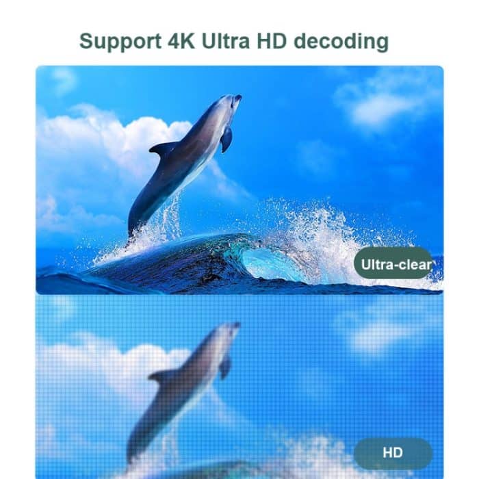 Q3 4K-Mobiltelefonprojektor Home Office Integrierter Projektor, EU-Stecker, Version:, Multimedia Version, Same Screen Version, Smart Version, English Android Version – Bild 3