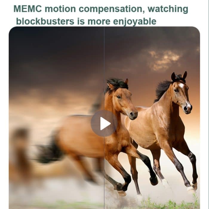 Q3 4K-Mobiltelefonprojektor Home Office Integrierter Projektor, EU-Stecker, Version:, Multimedia Version, Same Screen Version, Smart Version, English Android Version – Bild 4