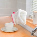 5 Paare Küchenreinigung Geschirrspülhandschuhe Verdickte Bambusfaserhandschuhe – Bild 4