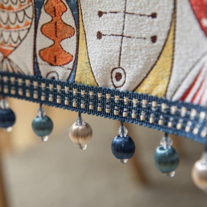 Home Tischläufer aus Chenille-Polyester mit Quasten, 33x140cm, 33x160cm, 33x180cm, 33x200cm, 33x220cm, 33x260cm, 33x300cm, 33x240cm – Bild 4