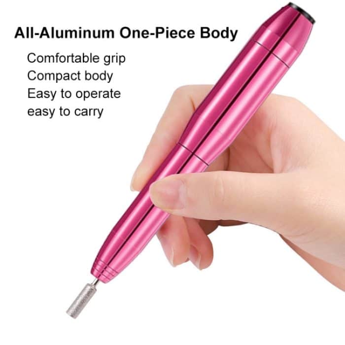 Nagelschleifmaschine aus Aluminiumlegierung, elektrischer USB-Nagellackentferner, Nail Polish Remover(Rose Pink), Nail Polish Remover(Silver), Nail Polish Remover(Gold) – Bild 5