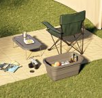 Camping-Wassertragekorb, Picknickkorb, Outdoor-Faltbox, kann als Tisch verwendet werden – Bild 7