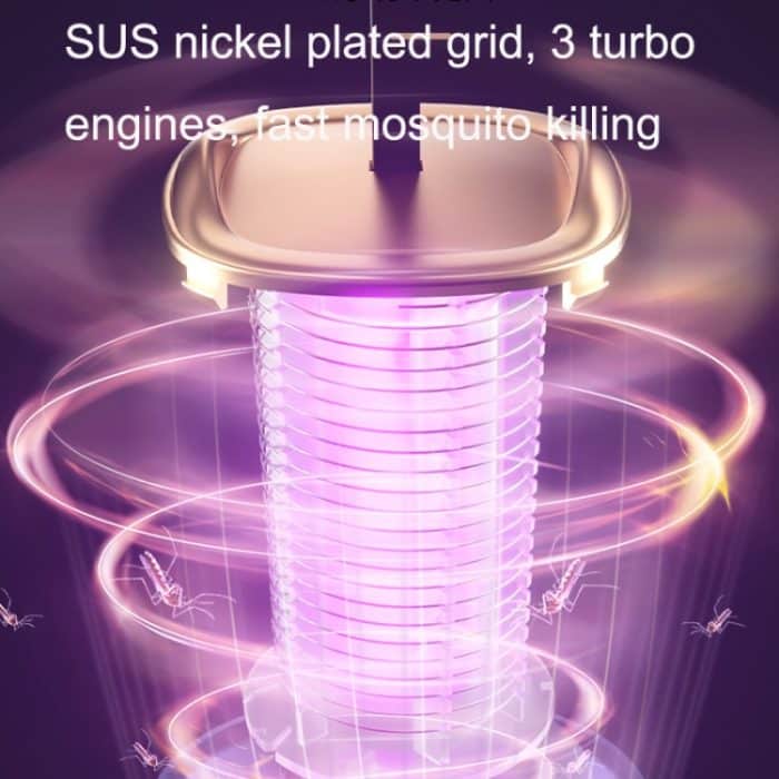 BG-005 Cage Shock Inhalation USB Mute Mückenschutz, Stil:, Dircet Charging Model Blue, Dircet Charging Model White, Charging Model Blue, Charging Model White – Bild 4