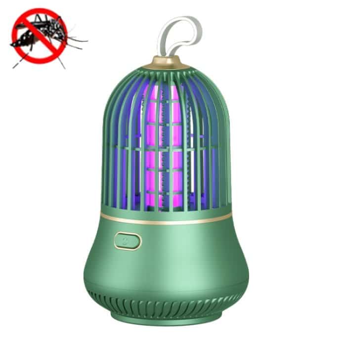 LED-Moskitolampe, USB, kleine Taille, Photokatalysator, Schock-Moskito-Mörder, LED Mosquito Killer Green, LED Mosquito Killer Pink – Bild 1