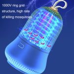 LED-Moskitolampe, USB, kleine Taille, Photokatalysator, Schock-Moskito-Mörder, LED Mosquito Killer Green, LED Mosquito Killer Pink – Bild 4