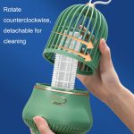 LED-Moskitolampe, USB, kleine Taille, Photokatalysator, Schock-Moskito-Mörder, LED Mosquito Killer Green, LED Mosquito Killer Pink – Bild 5