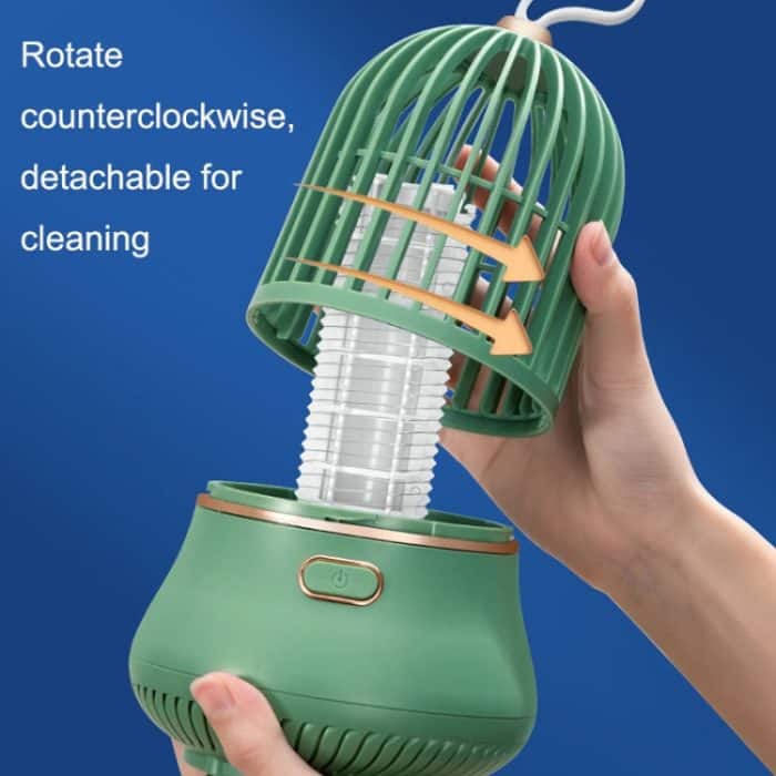 LED-Moskitolampe, USB, kleine Taille, Photokatalysator, Schock-Moskito-Mörder, LED Mosquito Killer Green, LED Mosquito Killer Pink – Bild 5