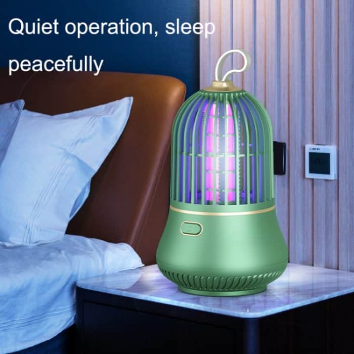 LED-Moskitolampe, USB, kleine Taille, Photokatalysator, Schock-Moskito-Mörder, LED Mosquito Killer Green, LED Mosquito Killer Pink – Bild 7