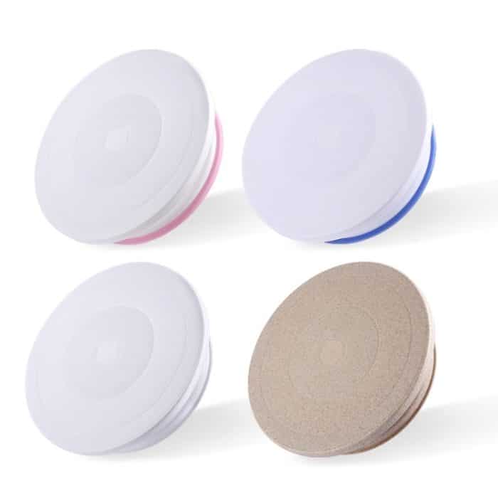 Home Spritztisch-Kuchendrehteller, White, Wheat, Blue, Pink – Bild 2