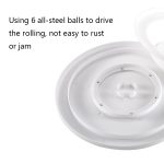 Home Spritztisch-Kuchendrehteller, White, Wheat, Blue, Pink – Bild 6