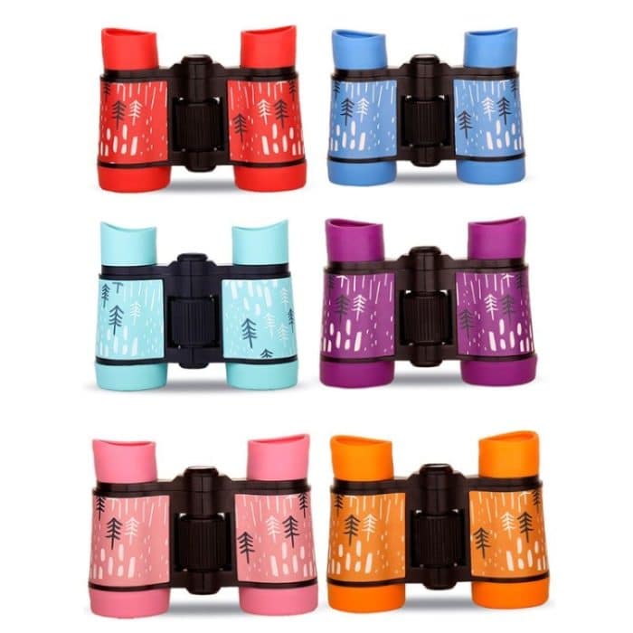 4X30 Fernglas-Teleskop, Vogelbeobachtungsteleskop, Geschenke für Kinder, 4X30 Rain Season Pink – Bild 2